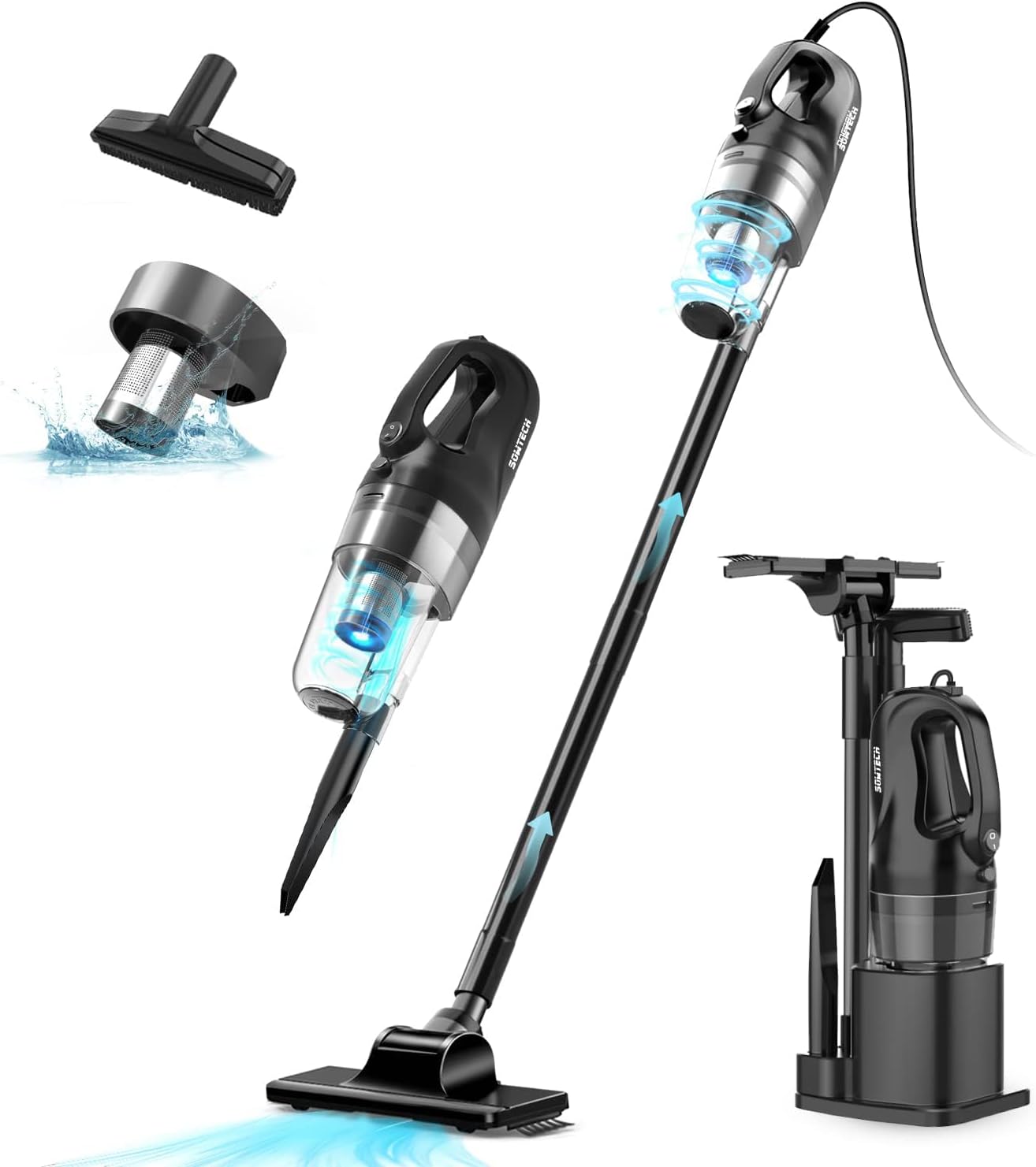 SOWTECH Corded Stick Vacuum Cleaner Review