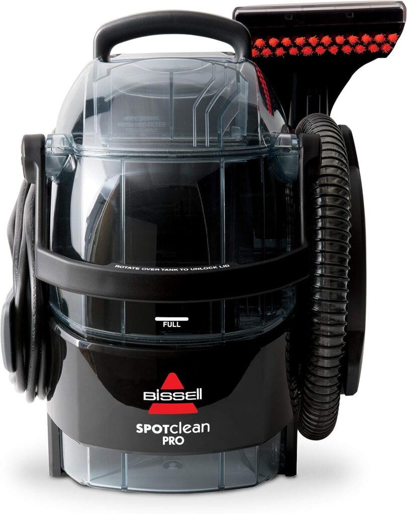 Bissell 3624 Spot Clean Professional Portable Carpet Cleaner - Corded , Black