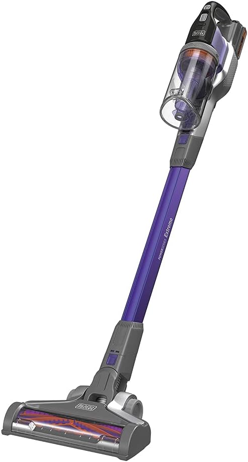 BLACK+DECKER Powerseries Extreme Cordless Stick Vacuum Cleaner for Pets, Purple (BSV2020P)