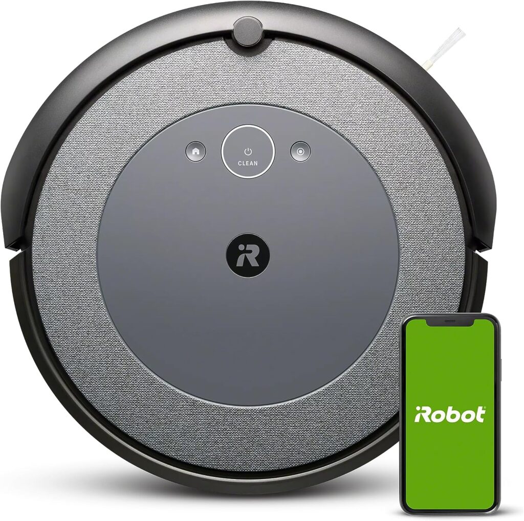 iRobot Roomba i3 EVO (3150) Wi-Fi Connected Robot Vacuum – Now Clean by Room with Smart Mapping Works with Alexa Ideal for Pet Hair Carpets  Hard Floors, Roomba i3