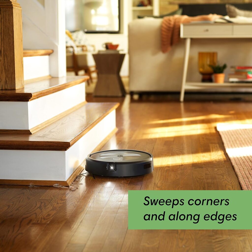 iRobot Roomba j7 (7150) Wi-Fi Connected Robot Vacuum - Identifies and avoids Obstacles Like pet Waste  Cords, Smart Mapping, Works with Alexa, Ideal for Pet Hair, Carpets, Hard Floors, Roomba J7