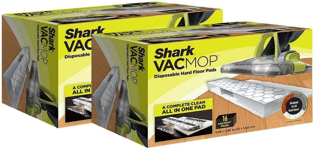 SHARK Shark VACMOP Disposable Hard Floor Vacuum and Mop Pad Refills (32 ct)