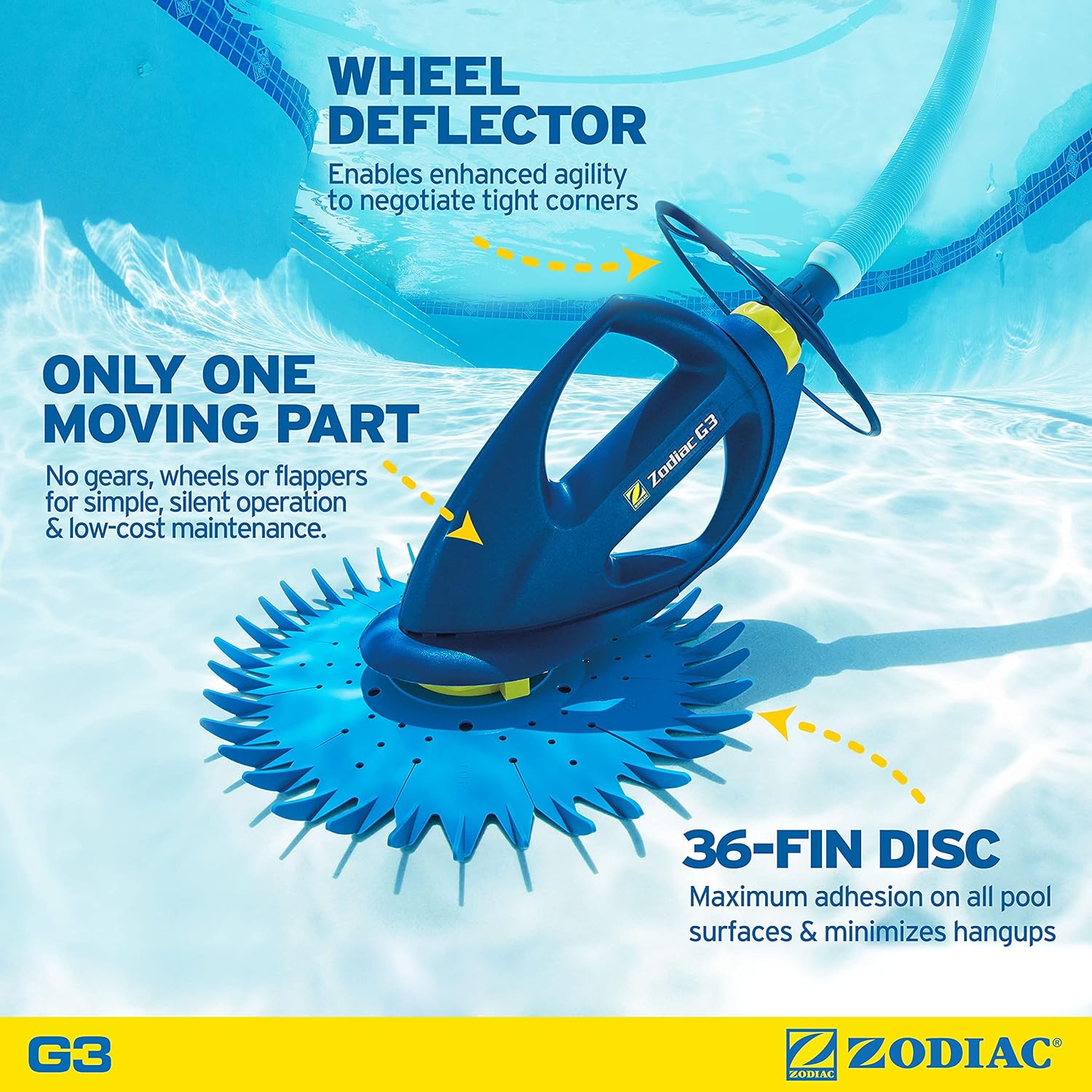 Zodiac G3 Pool Cleaner Review