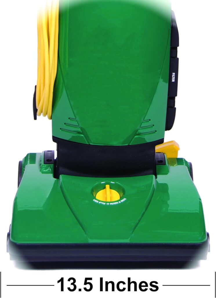 BISSELL BigGreen Commercial PowerForce Bagged Lightweight, Upright, Industrial, Vacuum Cleaner, BGU1451T