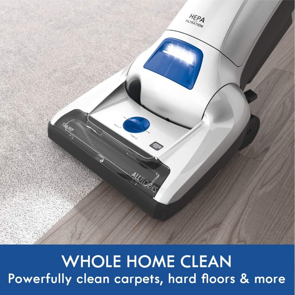 Kenmore Floorcare Upright Bagged Vacuum, Blue/Silver