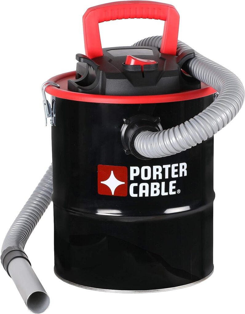 PORTER-CABLE 4 Gallon Ash Vac, Black