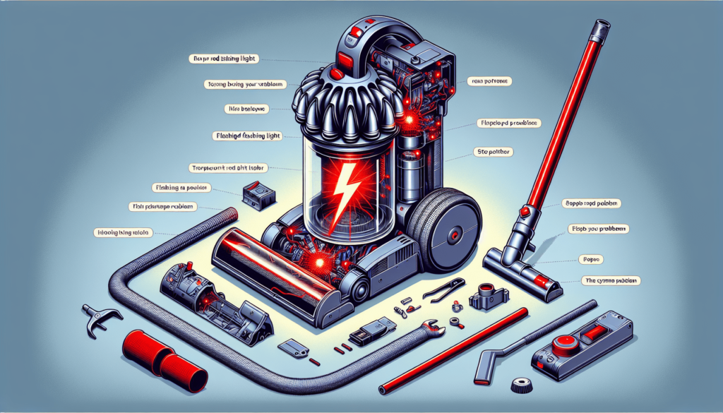 How to Troubleshoot a Red Flashing Light on Your Dyson Vacuum