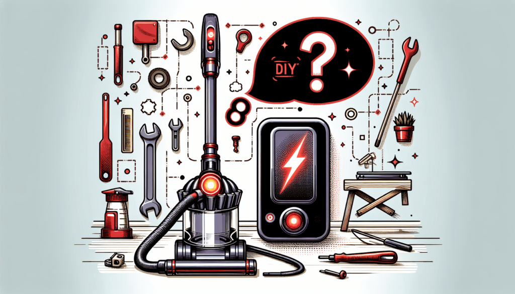 How to Troubleshoot a Red Flashing Light on Your Dyson Vacuum